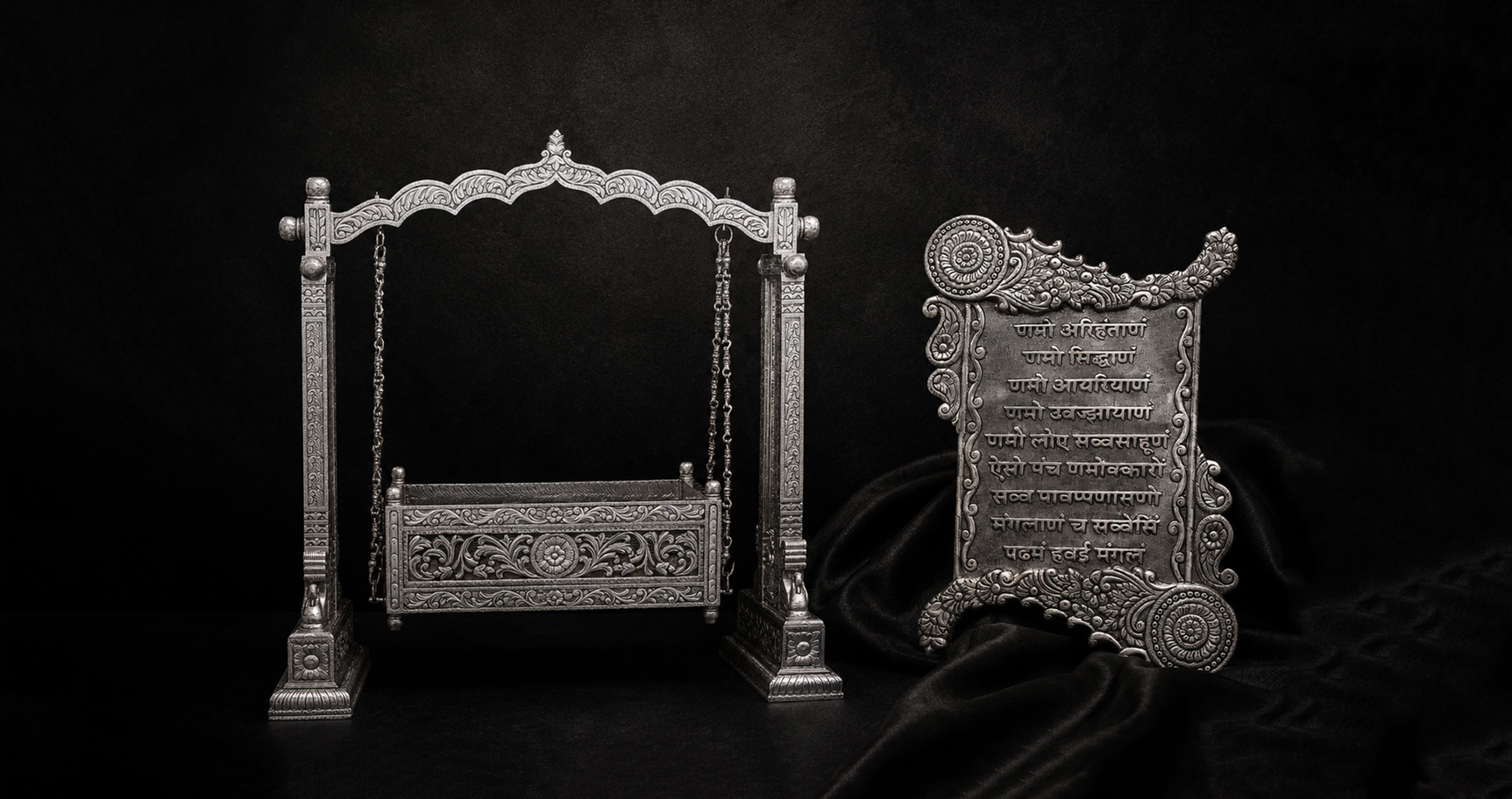 999 Silver Patra Wooden Articles